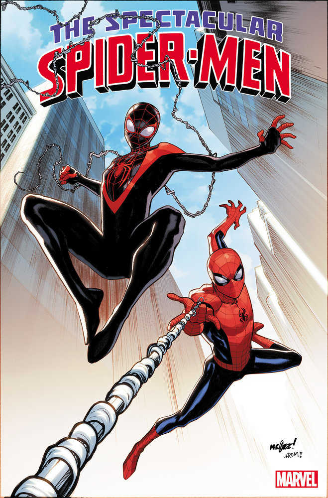 The Spectacular Spider - Men 1 David Marquez Foil Variant - Cadets Toys & Comics