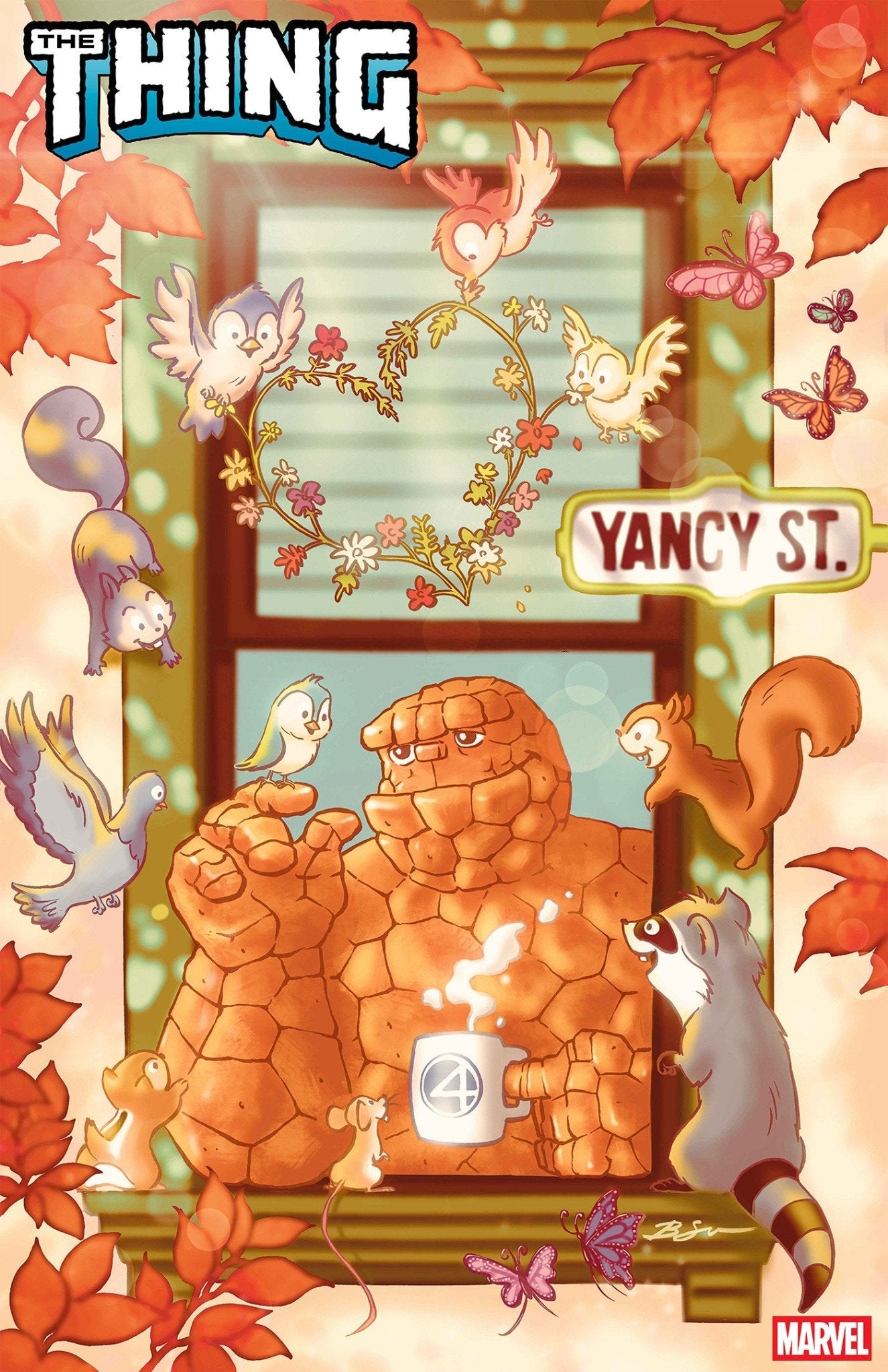 The Thing #1 (Of 5) Ben Su Windowshades Variant