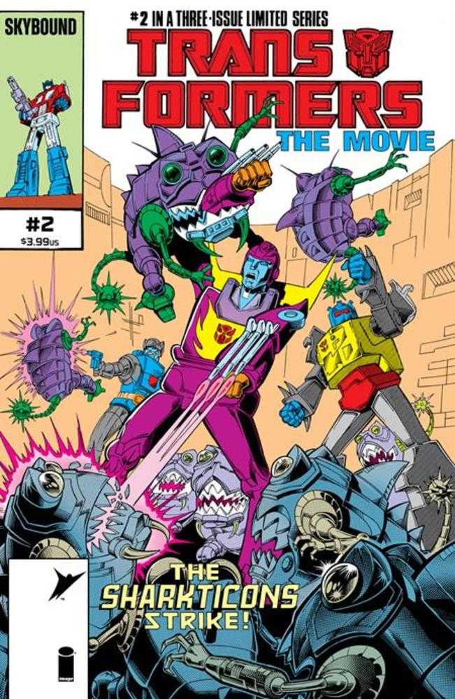 The Transformers The Movie 40 Th Anniversary Edition 2 (Of 3) Cover B Don Perlin & Ian Akin & Brian Garvey Variant - Cadets Toys & Comics