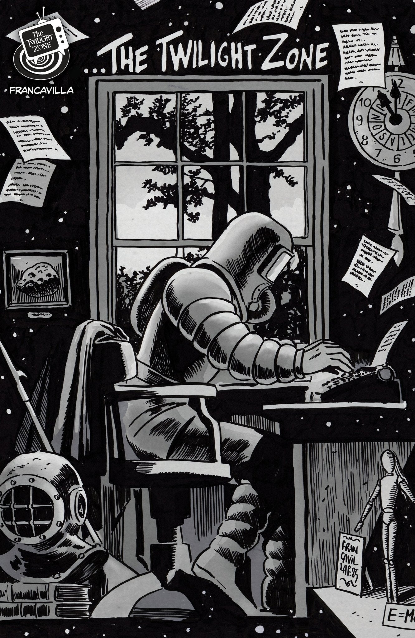 The Twilight Zone 5 Variant B (Francavilla Connecting Cover) - Cadets Toys & Comics