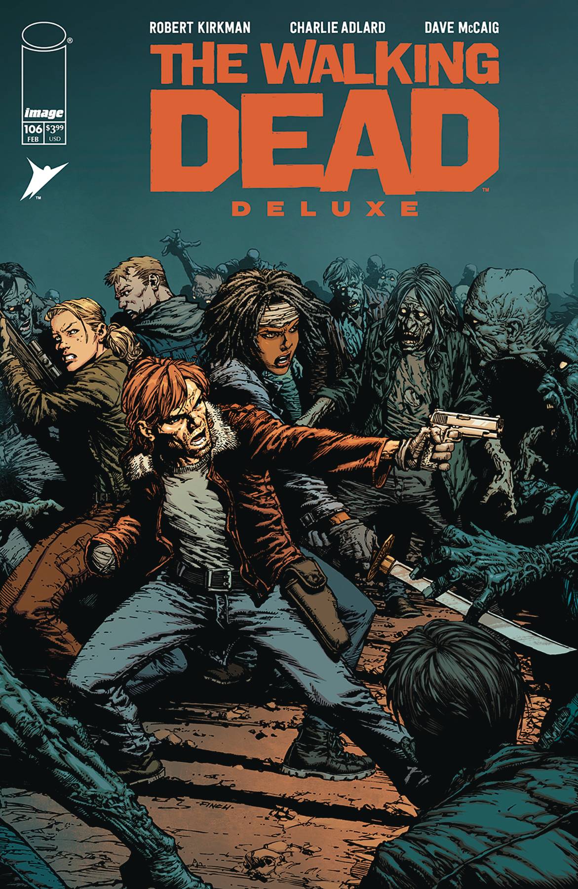 The Walking Dead Deluxe 106 Cover A - Cadets Toys & Comics
