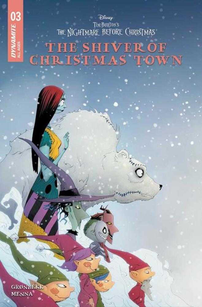 Tim Burtons The Nightmare Before Christmas The Shiver Of Christmas Town 3 Cover A Jae Lee - Cadets Toys & Comics
