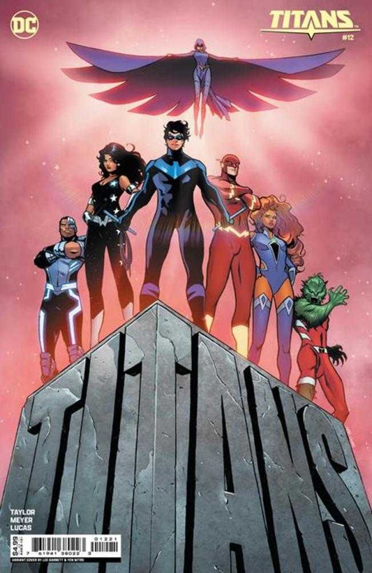Titans 12 Cover C Lee Garbett Card Stock Variant - Cadets Toys & Comics