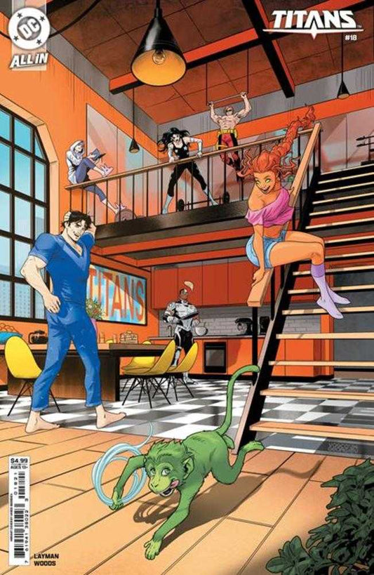 Titans 18 Cover C Vasco Georgiev Card Stock Variant - Cadets Toys & Comics