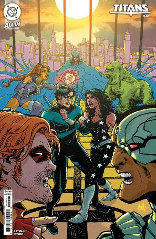 Titans 20 Cover B Cully Hamner Card Stock Variant - Cadets Toys & Comics