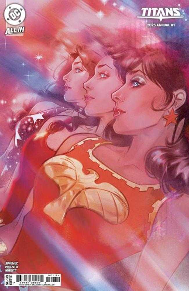 Titans 2025 Annual #1 (One Shot) Cover C Joelle Jones Card Stock Variant