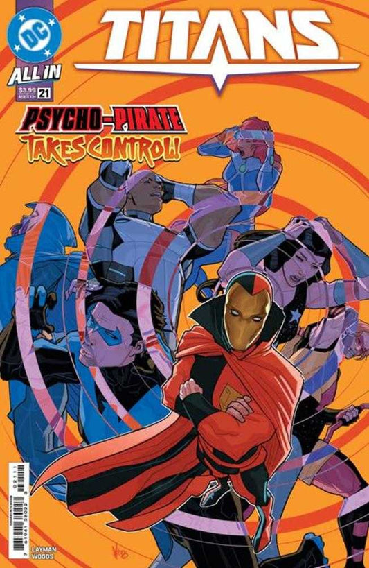 Titans 21 Cover A Pete Woods - Cadets Toys & Comics