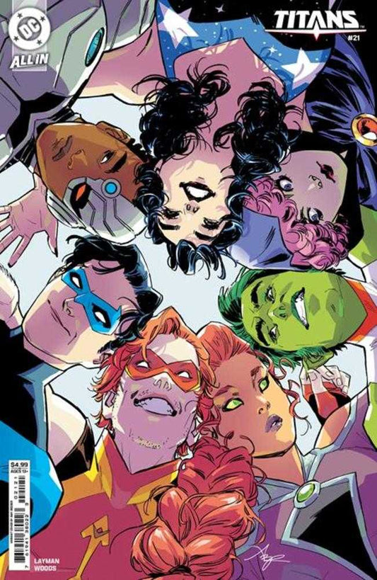 Titans 21 Cover C Amy Reeder Card Stock Variant - Cadets Toys & Comics