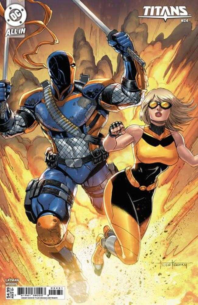 Titans #24 Cover C Tyler Kirkham Card Stock Variant