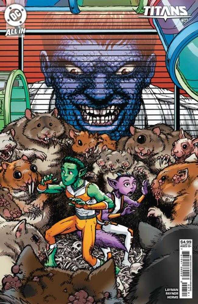 Titans #27 Cover B Chris Burnham Card Stock Variant