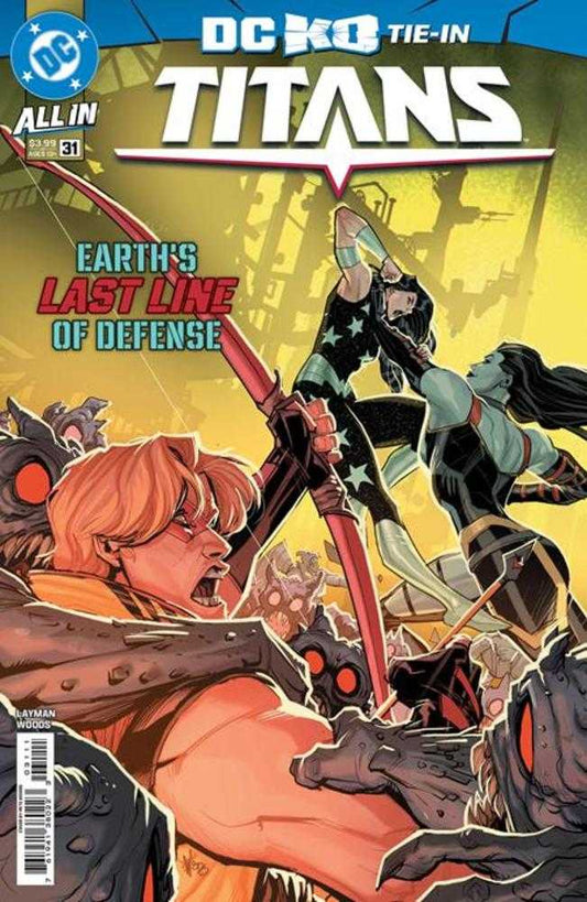 Titans 31 Cover A Pete Woods (DC K.O.) - Cadets Toys & Comics