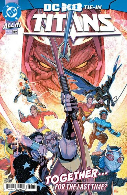 Titans 32 Cover A Pete Woods (DC K.O.) - Cadets Toys & Comics