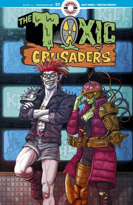 Toxic Crusaders 3 (Of 5) Cover A Tristan Wright (Mature) - Cadets Toys & Comics