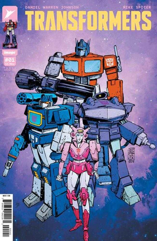 Transformers 1 Tenth Printing Cover D Jorge Corona & Mike Spicer Variant - Cadets Toys & Comics