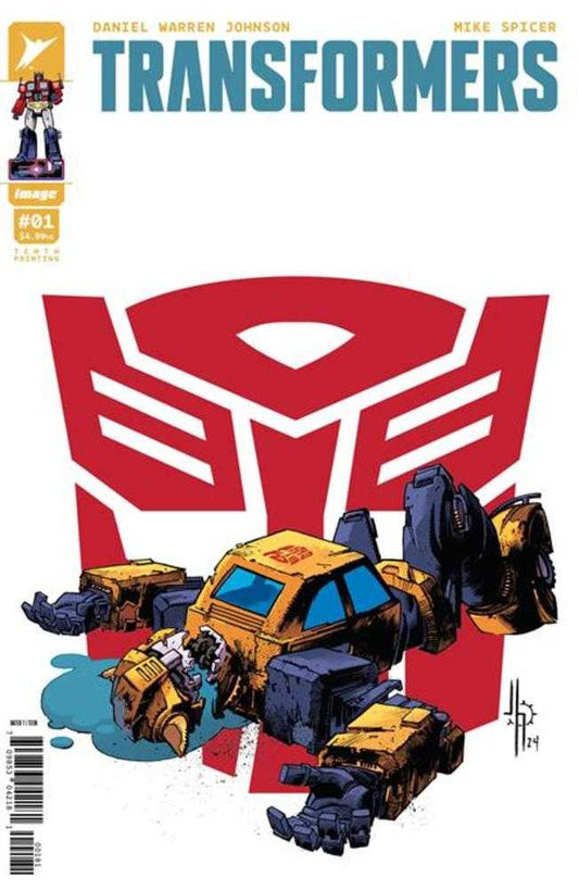 Transformers 1 Tenth Printing Cover H Jason Howard Variant - Cadets Toys & Comics