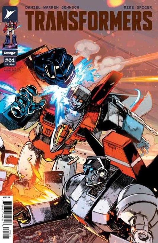 Transformers 1 Tenth Printing Cover J Andrei Bressan & Adriano Lucas Starscream Connecting Variant - Cadets Toys & Comics