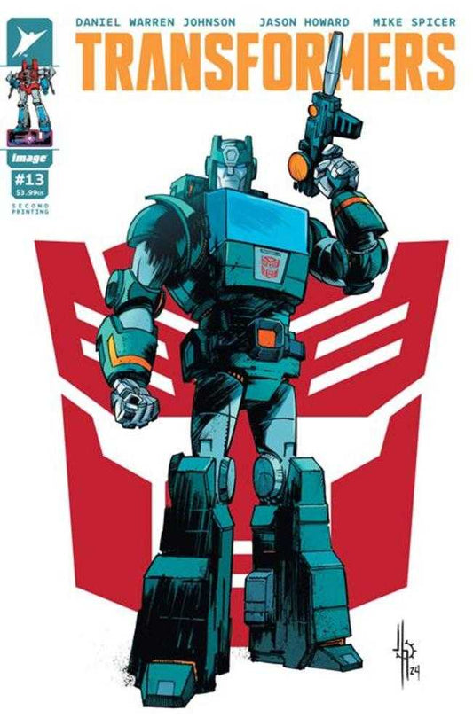 Transformers 13 2nd Print Cover B Howard Autobot - Cadets Toys & Comics