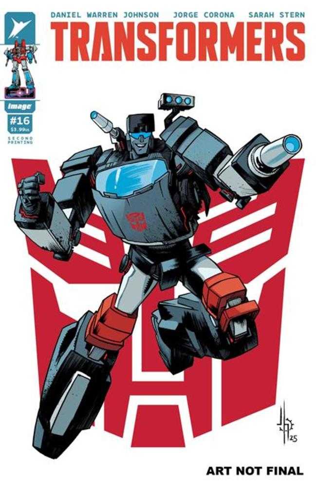 Transformers 16 2nd Print Cover B Jason Howard Autobot Variant - Cadets Toys & Comics