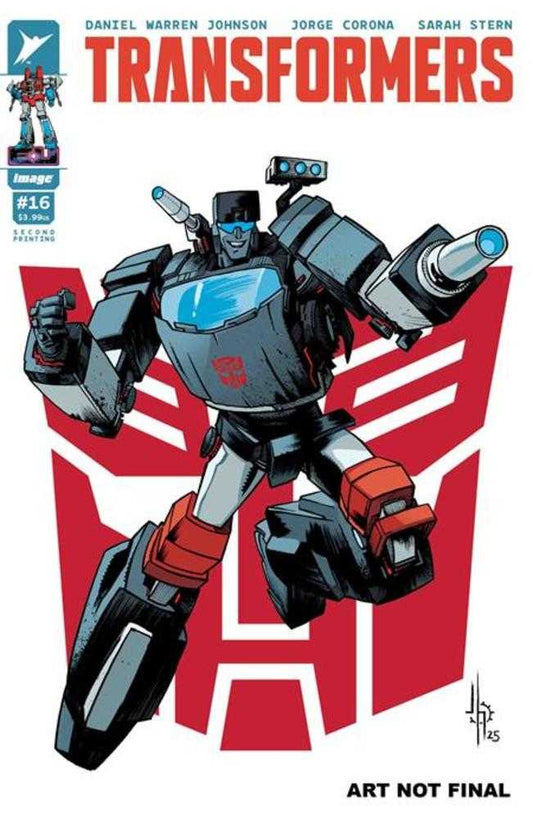 Transformers 16 2nd Print Cover B Jason Howard Autobot Variant - Cadets Toys & Comics