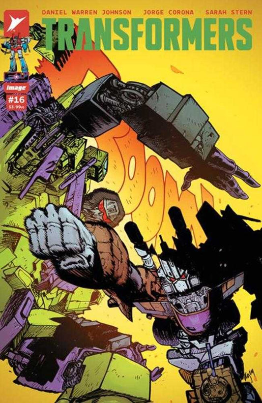 Transformers 16 Cover A Daniel Warren Johnson & Mike Spicer - Cadets Toys & Comics