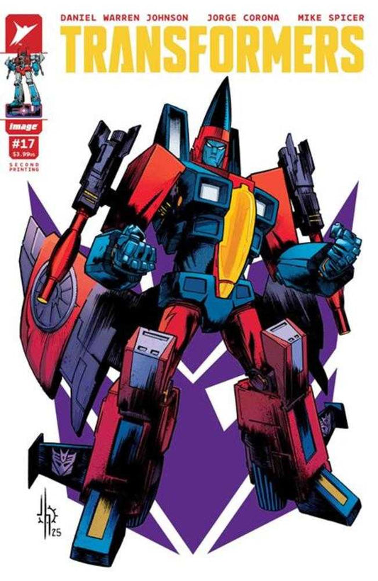 Transformers 17 2nd Print Cover A Jason Howard Decepticon Cover - Cadets Toys & Comics