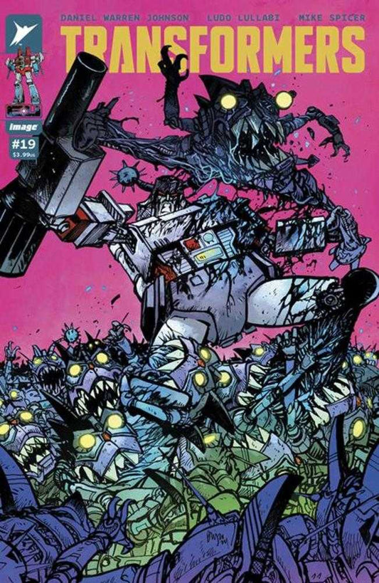 Transformers 19 Cover A Daniel Warren Johnson & Mike Spicer - Cadets Toys & Comics