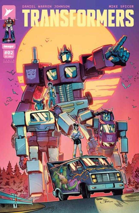 Transformers 2 10 Th Printing Cover F Enid Balam & Fernando Sifuentes Variant - Cadets Toys & Comics