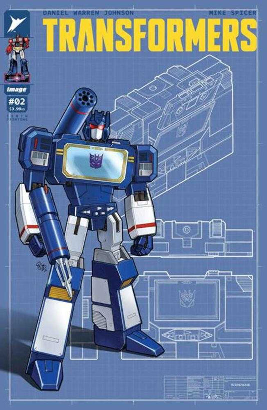 Transformers 2 10 Th Printing Cover I Ej Su Variant - Cadets Toys & Comics