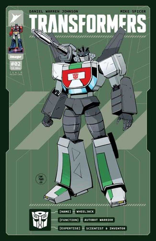 Transformers 2 10 Th Printing Cover J Dan Mora & Andres Juarez Variant - Cadets Toys & Comics