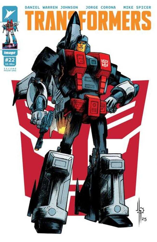 Transformers 22 2nd Printing Cover B Jason Howard Autobot Variant - Cadets Toys & Comics