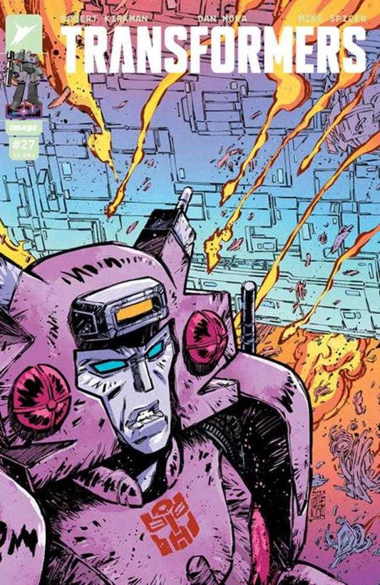 Transformers 27 Cover C Jorge Corona & Mike Spicer Connecting Variant - Cadets Toys & Comics