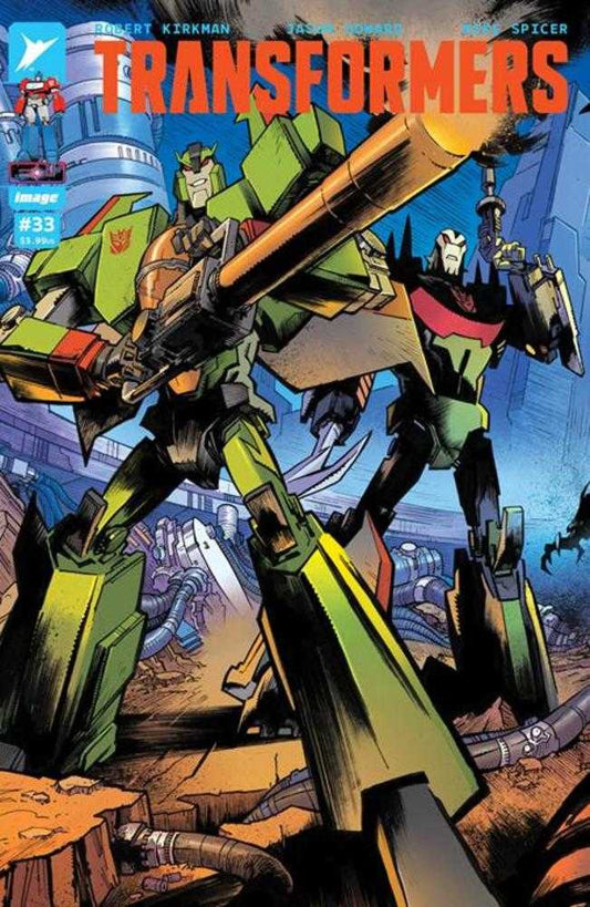 Transformers 33 Cover C Jason Howard & Annalisa Leoni Connecting Variant - Cadets Toys & Comics
