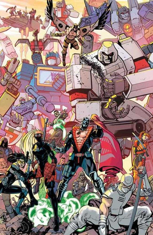 Transformers 33 Cover F Tom Reilly & Adriano Lucas Energon Universe 3rd Anniversary Variant - Cadets Toys & Comics