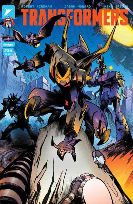Transformers 34 Cover C Jason Howard & Annalisa Leoni Connecting Variant - Cadets Toys & Comics