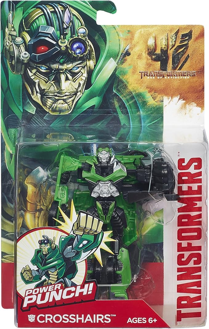 Transformers Age of Extinction Crosshairs Power Punch! - Cadets Toys & Comics