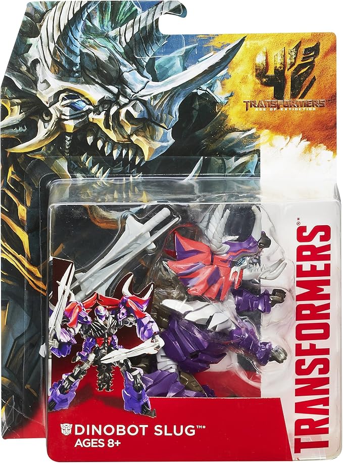 Transformers Age of Extinction Generations Deluxe Class Dinobot Slug Figure - Cadets Toys & Comics