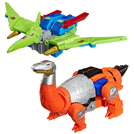Transformers Age of the Primes G2 Dinobot Swoop and G2 Dinobot Sludge - Cadets Toys & Comics