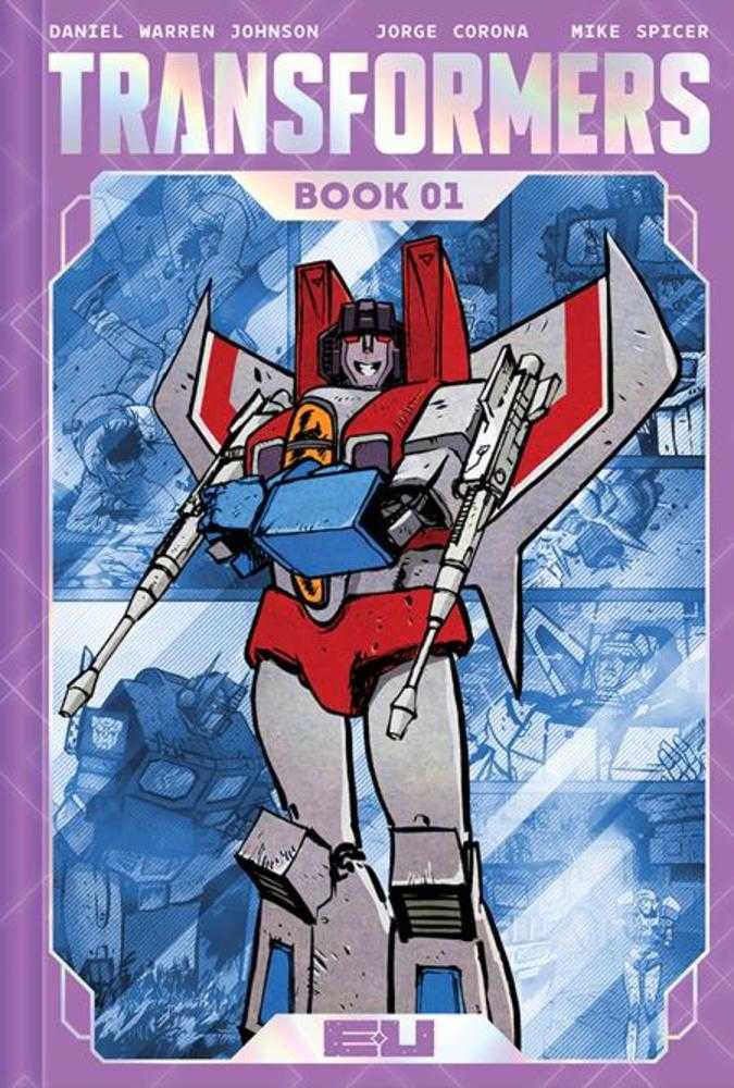 Transformers Deluxe Hardcover Book 01 Direct Market Exclusive Daniel Warren Johnson & Mike Spicer Decepticon Cover - Cadets Toys & Comics