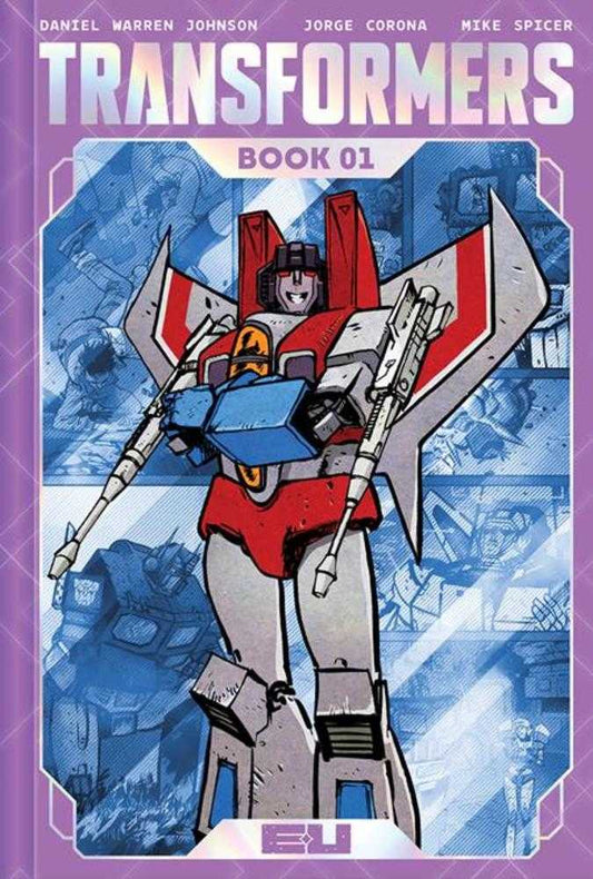 Transformers Deluxe Hardcover Book 01 Direct Market Exclusive Daniel Warren Johnson & Mike Spicer Decepticon Cover - Cadets Toys & Comics