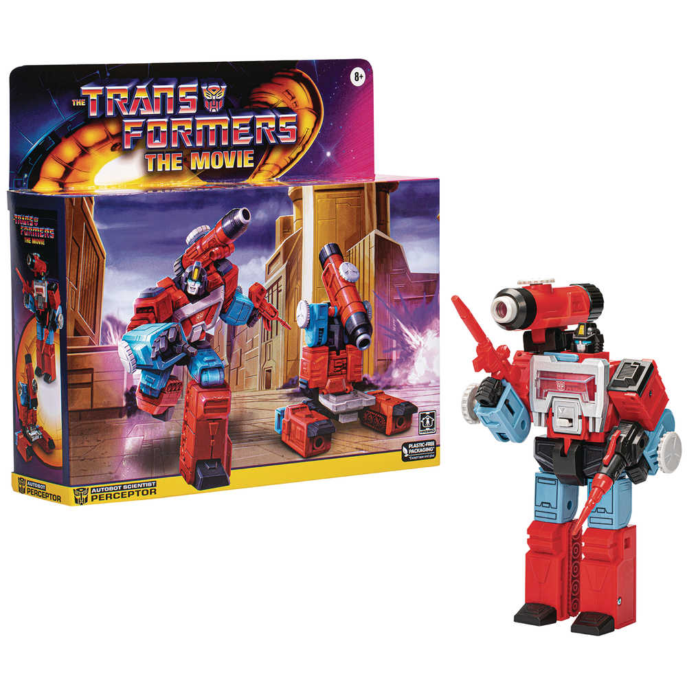 Transformers Gen Retro G1 Perceptor Action Figure - Cadets Toys & Comics