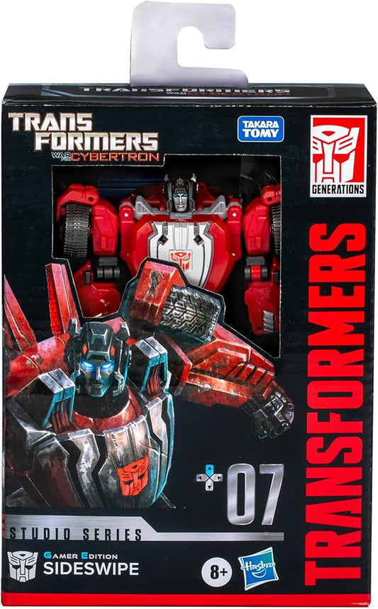 Transformers Toys Studio Series Deluxe War for Cybertron 07 Gamer Edition Sideswipe - Cadets Toys & Comics