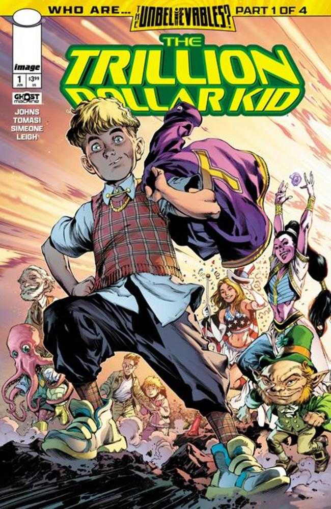 Trillion Dollar Kid 1 (Of 2) Cover B Ivan Reis & Danny Miki Variant - Cadets Toys & Comics