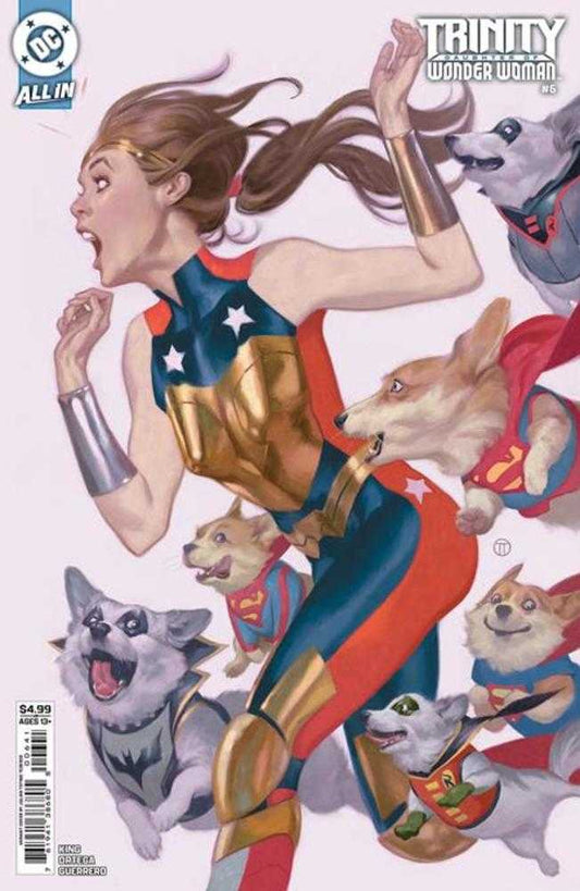 Trinity Daughter Of Wonder Woman 6 (Of 6) Cover B Julian Totino Tedesco Card Stock Variant - Cadets Toys & Comics