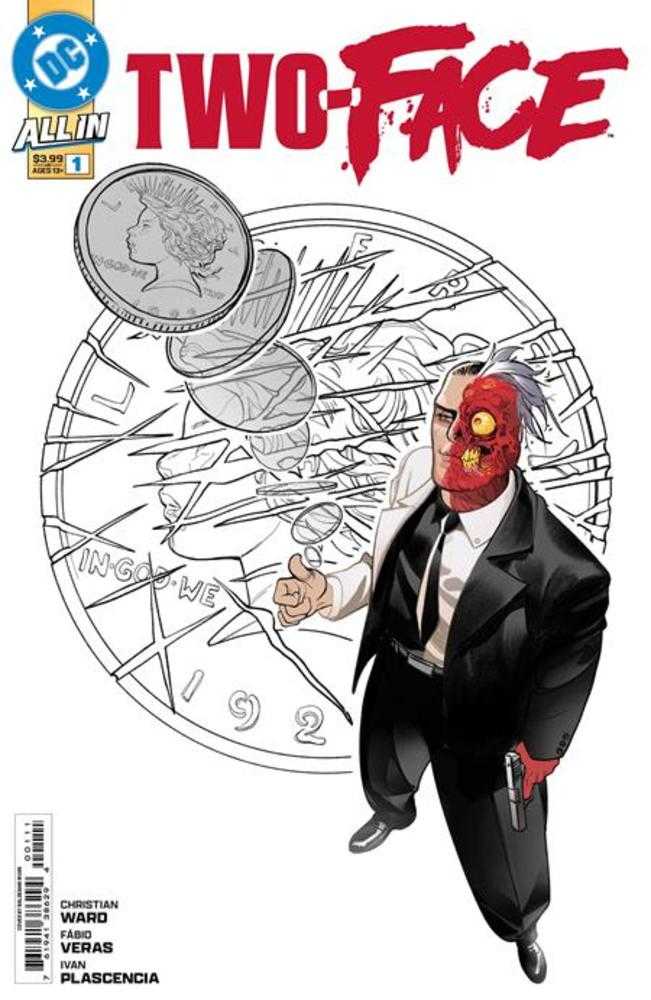 Two - Face 1 (Of 6) Cover A Baldemar Rivas - Cadets Toys & Comics