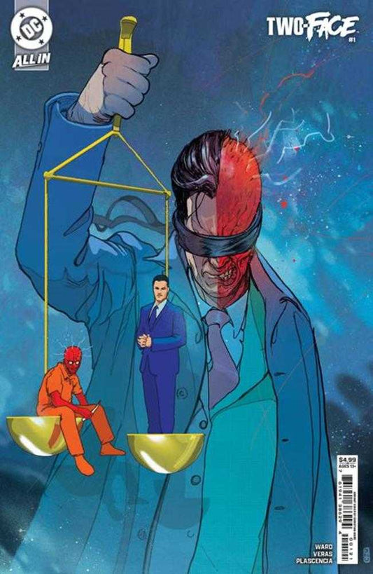 Two - Face 1 (Of 6) Cover B Christian Ward Card Stock Variant - Cadets Toys & Comics