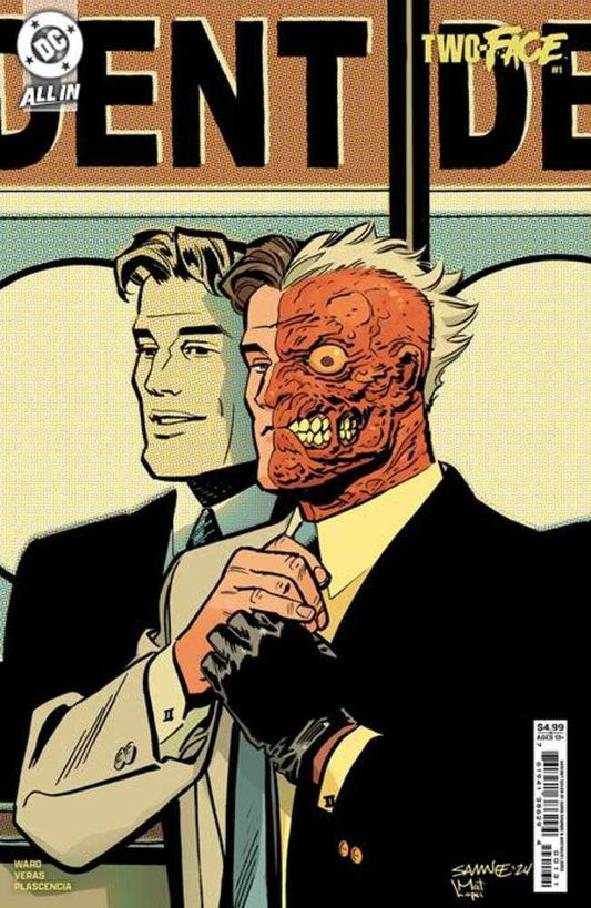 Two - Face 1 (Of 6) Cover C Chris Samnee Card Stock Variant - Cadets Toys & Comics