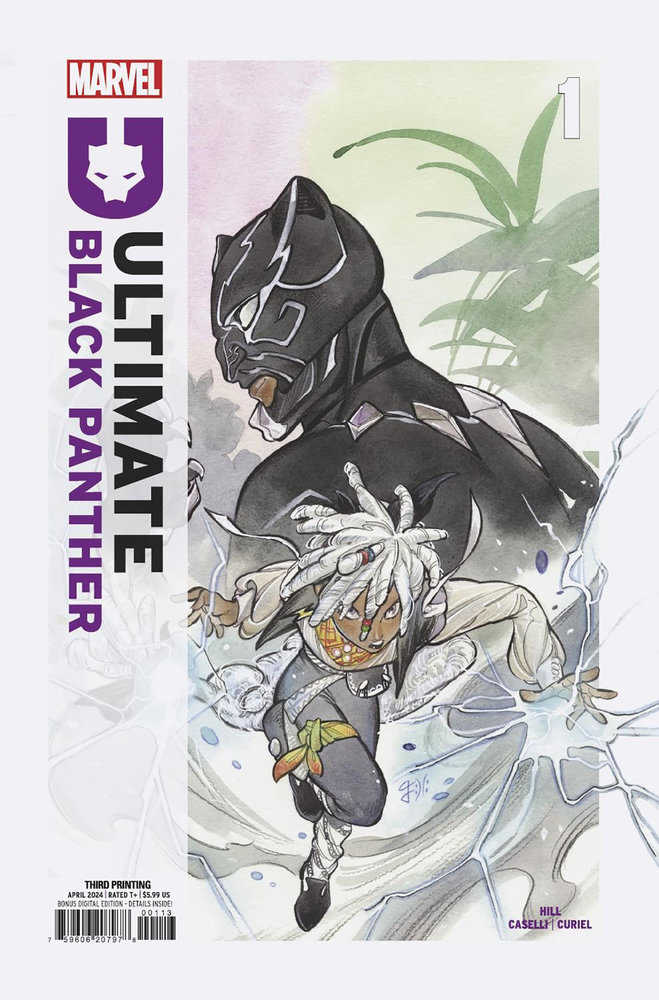 Ultimate Black Panther 1 Peach Momoko 3RD Printing Variant - Cadets Toys & Comics