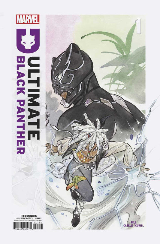 Ultimate Black Panther 1 Peach Momoko 3RD Printing Variant - Cadets Toys & Comics