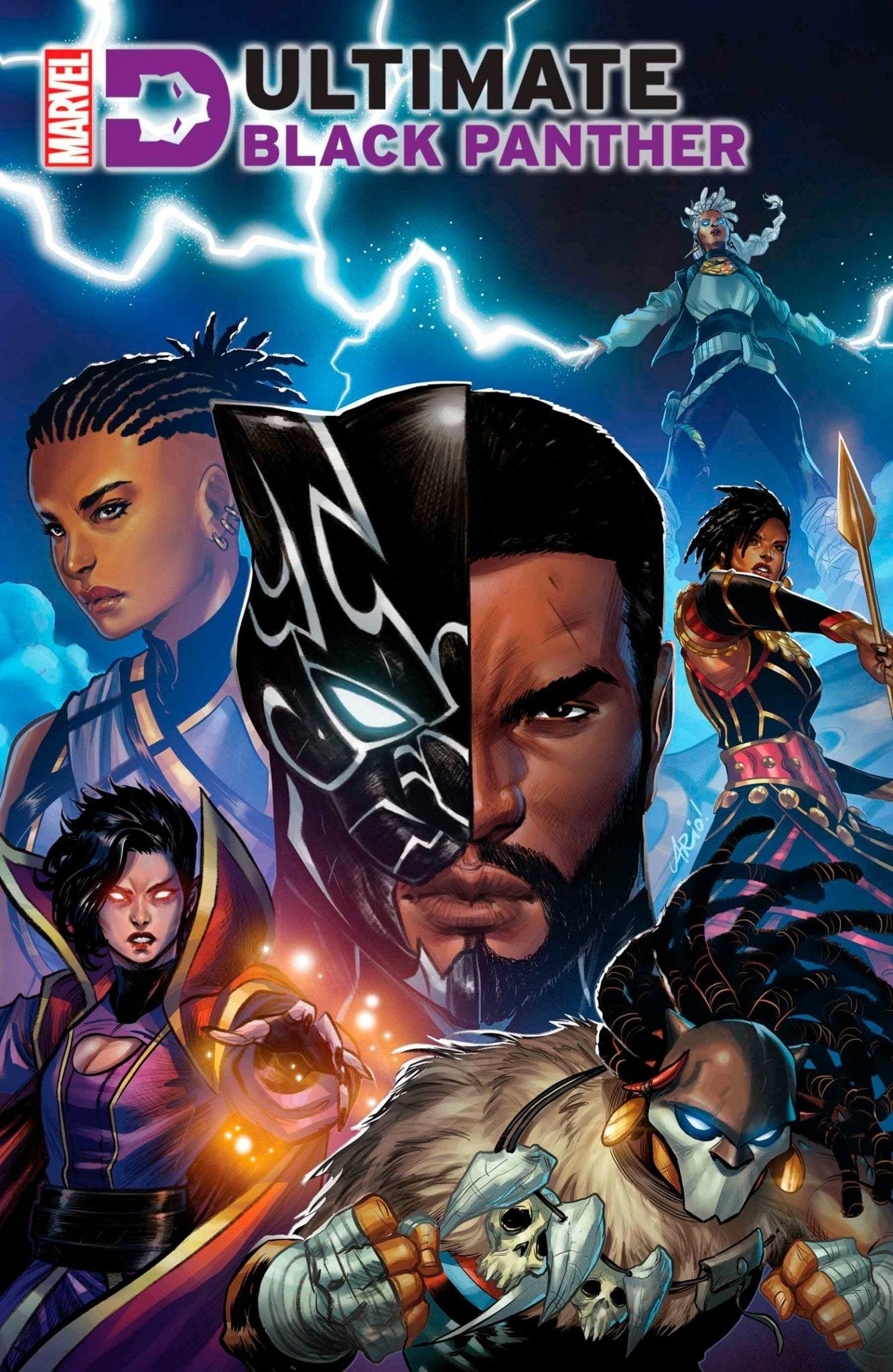 Ultimate Black Panther 13 Ario Anindito Variant - Cadets Toys & Comics