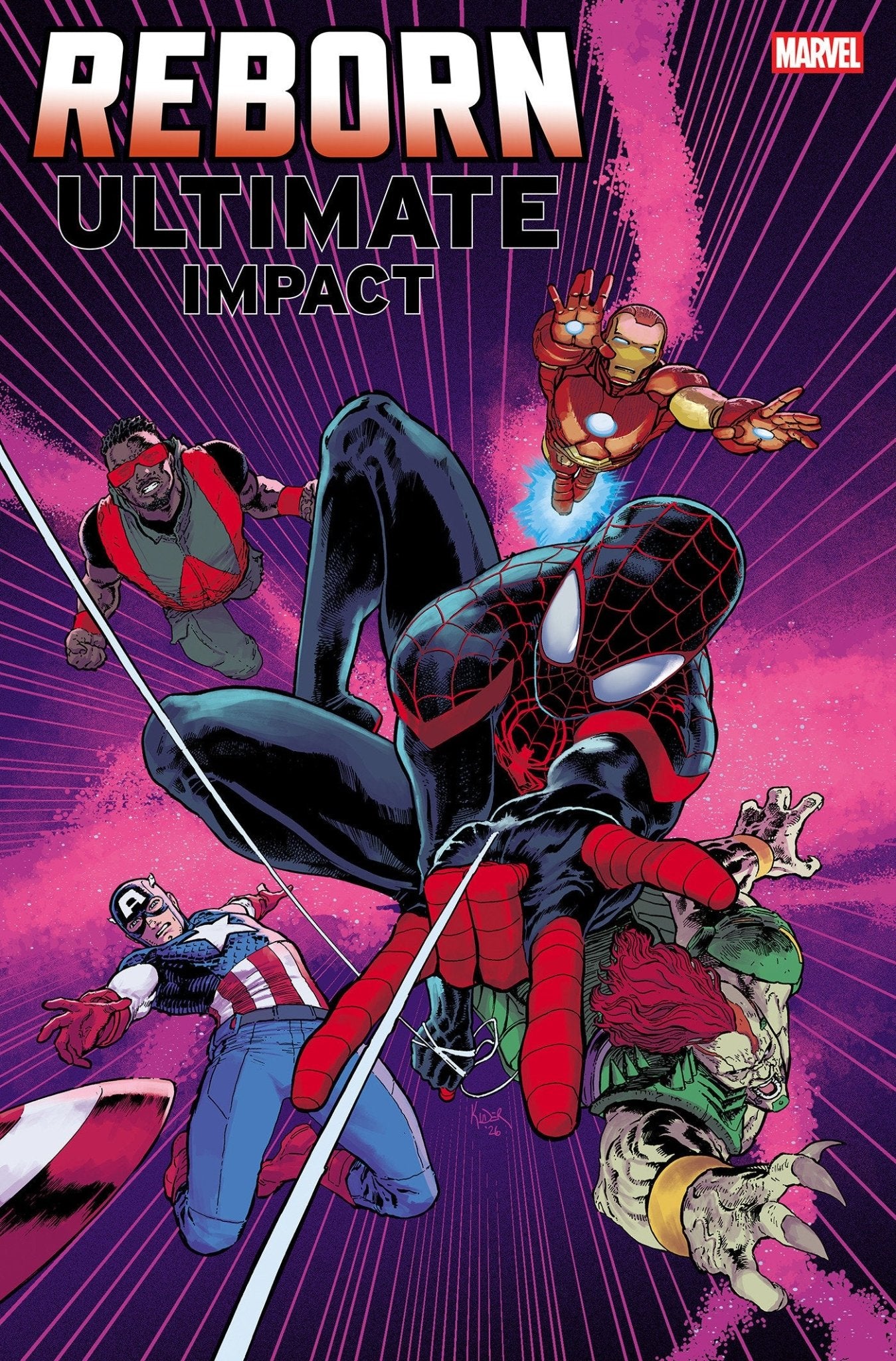 Ultimate Impact: Reborn 1 Aaron Kuder Foil Variant - Cadets Toys & Comics
